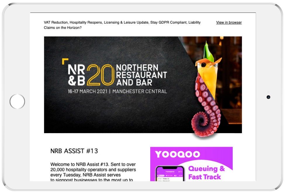 NRB Assist iPad